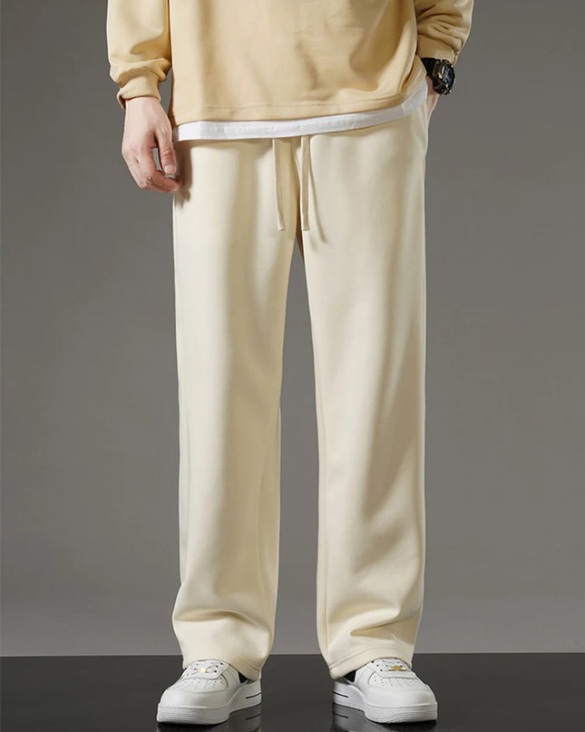 Men's Loose Fit Jogger Sweatpants with Drawstring