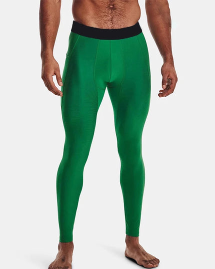 Men's Compression Running Tights with Dry Fit Material and Phone Pocket