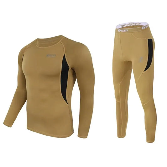 Men's Thermal Compression Activewear Sweater and Pants Set