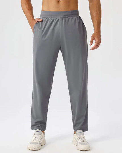 Men's Athletic Casual Sweatpants - Quick-Drying, Breathable, Loose Fit