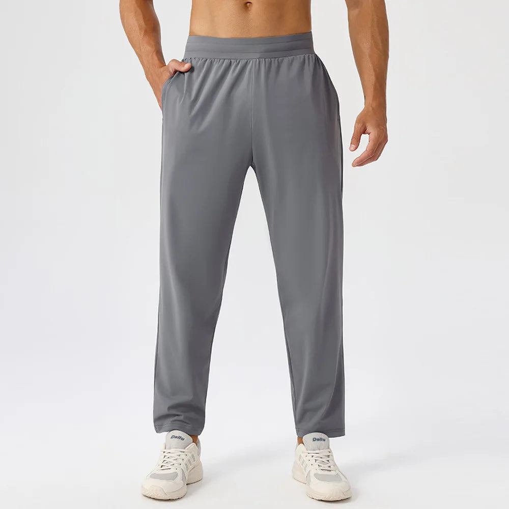 Men's Athletic Casual Sweatpants - Quick-Drying, Breathable, Loose Fit