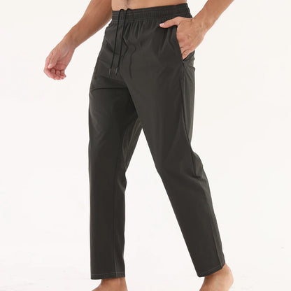 Men's Lightweight Loose Fit Sweatpants with Drawstring