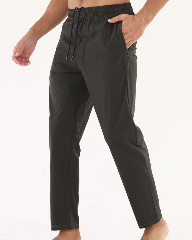 Men's Lightweight Loose Fit Sweatpants with Drawstring
