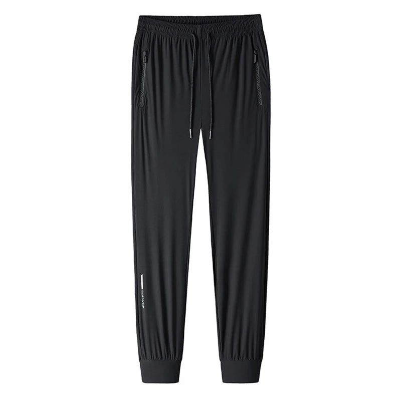 Men's Casual Joggers - Loose Fit, High Elasticity, Quick-Dry Material for Ultimate Comfort