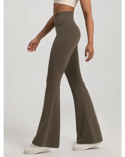 Women's High-Waisted Flared Leggings Pants