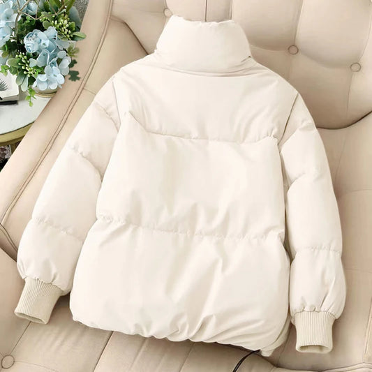 Women's Thermal Thickened Cotton-Padded Zipper Jacket