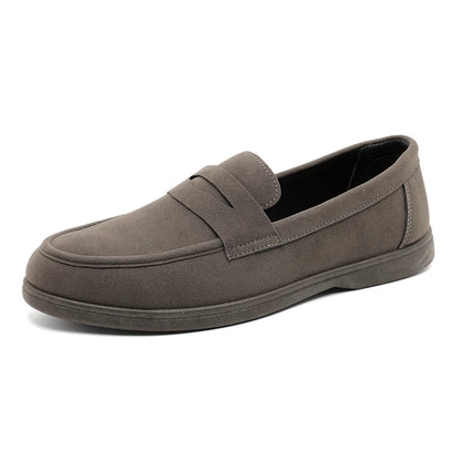 Men's Slip-On Loafers - Lightweight, Breathable, Comfortable Non-Slip Soft Sole