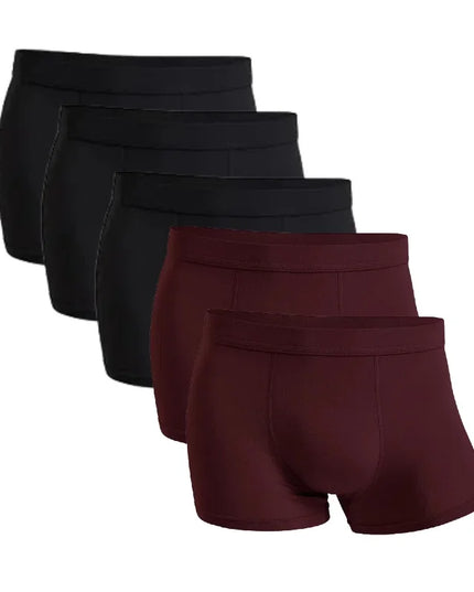 Five-Pack Bamboo Boxers for Men