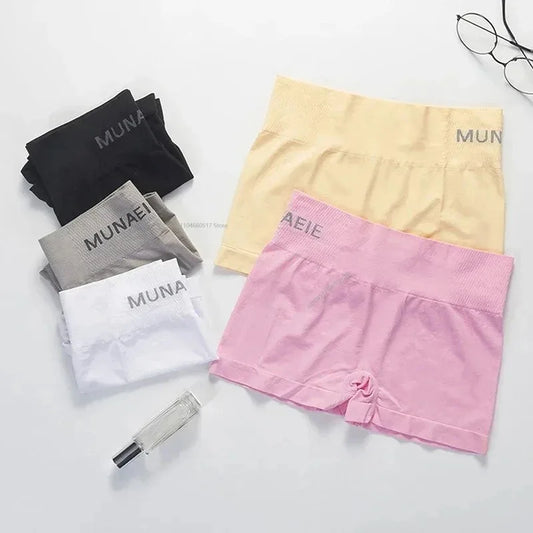 Women's Seamless Boxer Briefs - Comfortable, Stretchy Female Underwear for a Perfect Fit