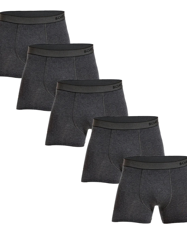 5-Pack Men's Cotton Boxer Shorts – Comfortable Breathable Boxers for Men