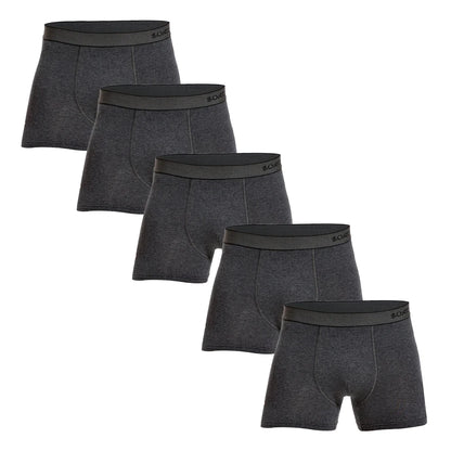 5-Pack Men's Cotton Boxer Shorts – Comfortable Breathable Boxers for Men