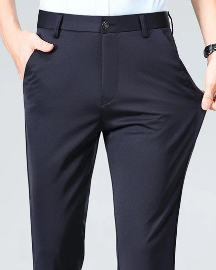 Men’s Slim-Fit Formal Trousers