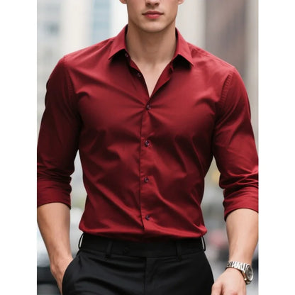 Men's Smart Casual Button Up Shirt