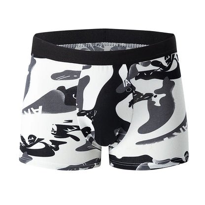 Men's Comfortable and Breathable Animated Print Boxer Underwear