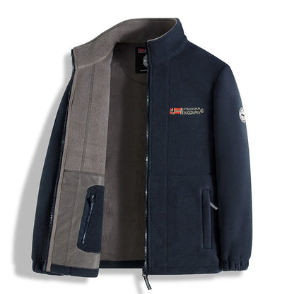 Men's Thick Polar Fleece Jacket