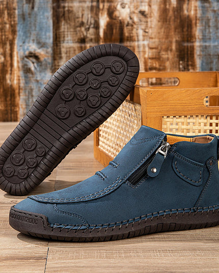 Handcrafted Men's Casual Leather Shoes