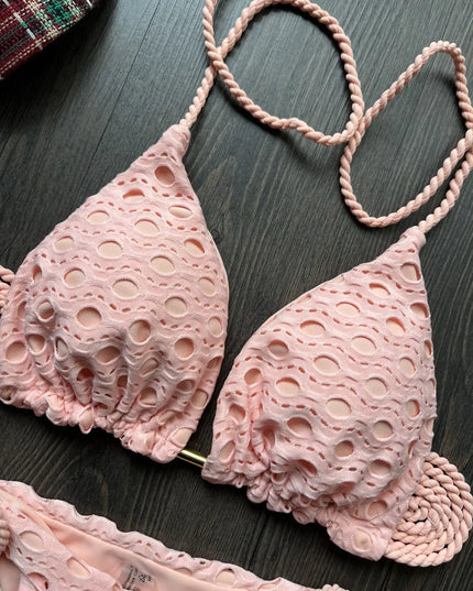 Women's 2-Piece Tassel Strap Bikini Set