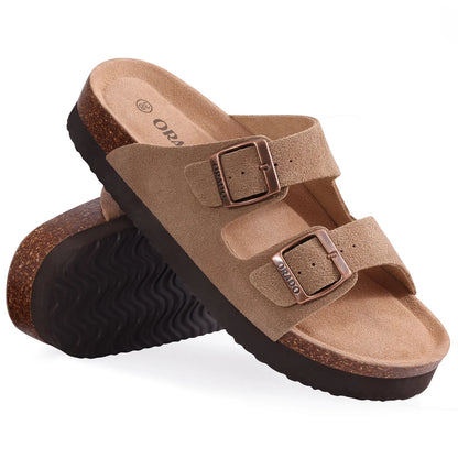 Elegant Women's Classic Suede Slippers