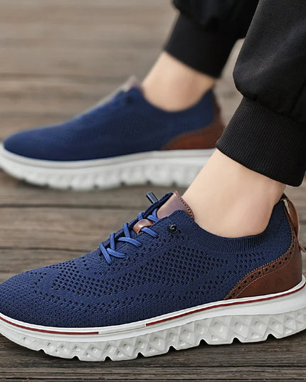 Men's Breathable Mesh Casual Sneakers - Comfortable & Stylish Athletic Shoes for Men