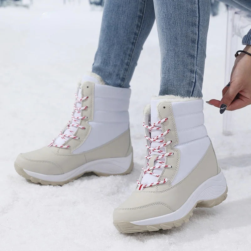 Women's Chunky Platform Ankle Boots – Non-Slip, Stylish