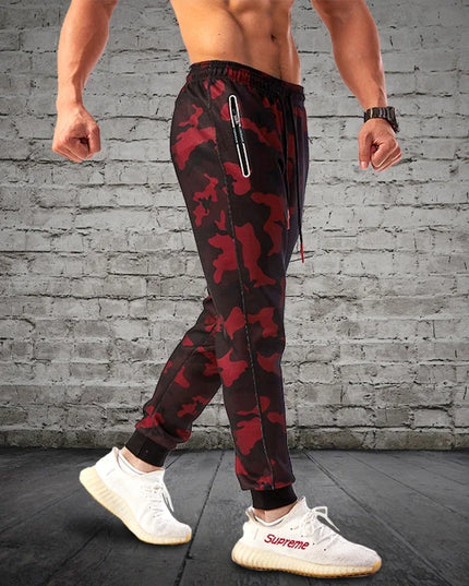 Men's Camouflage Sweatpants - Comfortable Joggers for Casual & Active Wear