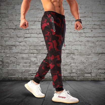 Men's Camouflage Sweatpants - Comfortable Joggers for Casual & Active Wear