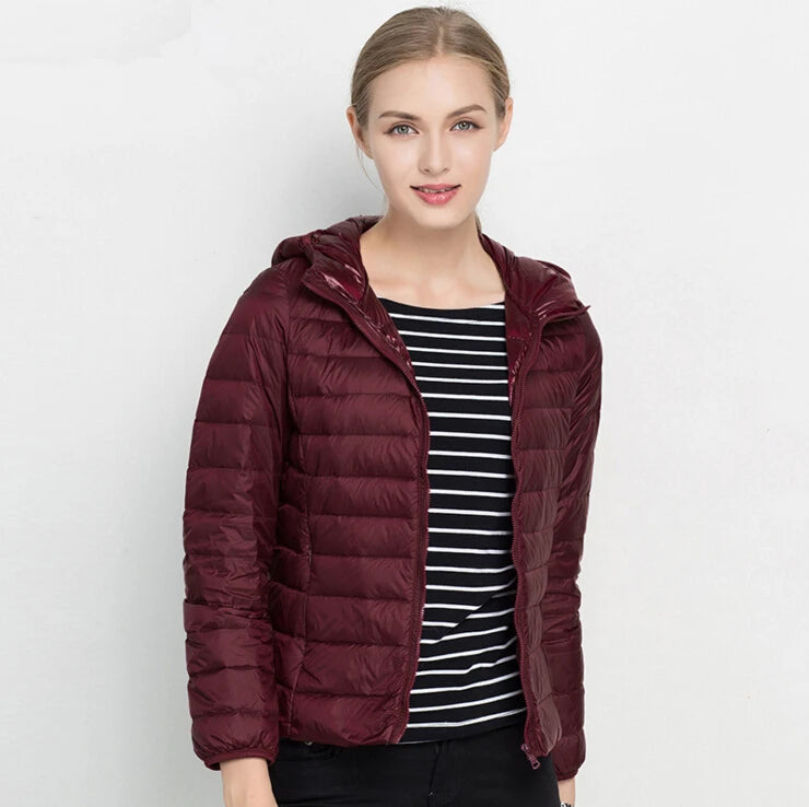 Women's Warm Slim Fit Zipper Jacket
