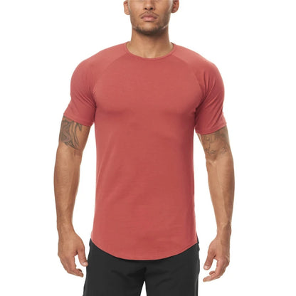 Men's Slim Fit Quick-Dry Breathable T-Shirt – Lightweight, Moisture-Wicking Activewear