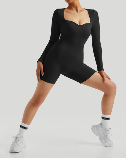 Women's Long Sleeve Bodysuits & Jumpsuits - One-Piece Top