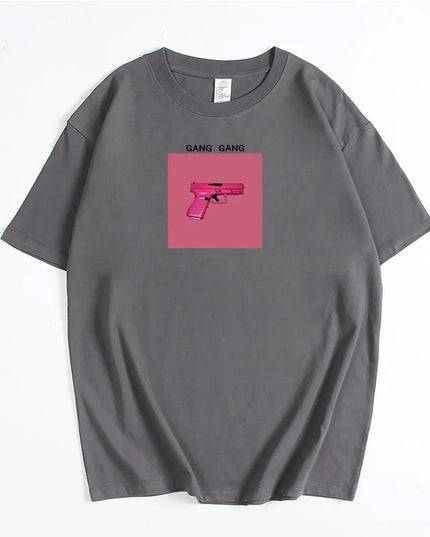 Women's Cotton Casual Loose Fit O-Neck T-Shirt