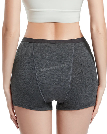 High-Waisted Cotton Menstrual Panties for Heavy Flow - Women's Period Underwear