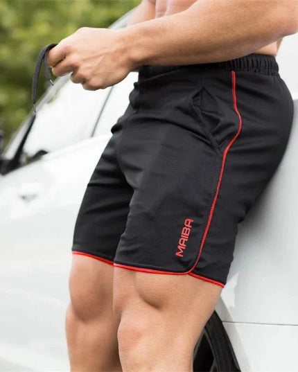 Men's Sports Fitness Shorts with Quick-Dry Fabric