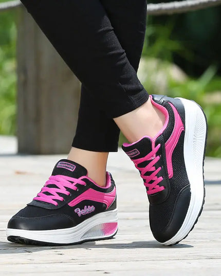 Womens Casual Platform Sneakers