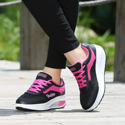 Womens Casual Platform Sneakers