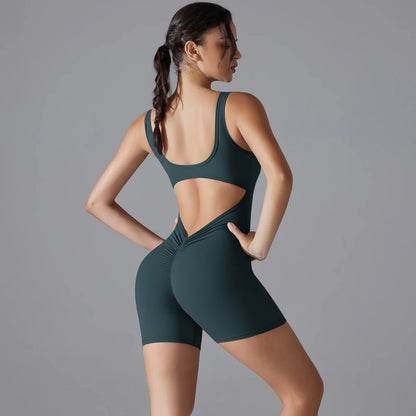 Women's Gym & Sportswear Bodysuit – One-Piece Athletic Bodysuit for Workout & Activewear