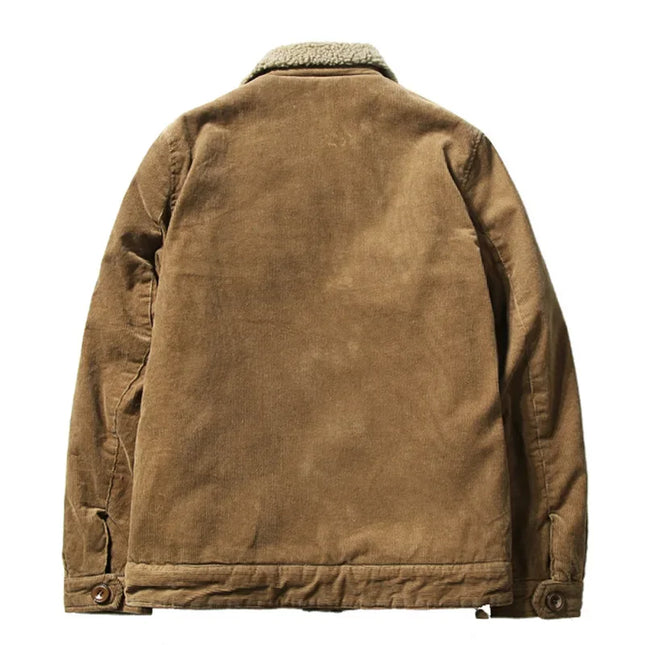 Men's Corduroy Cotton Jacket – Stylish Casual Outerwear for Men