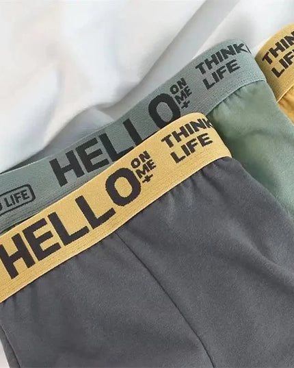 10-Pack Men's High Stretch Boxer Shorts - Breathable and Soft Underwear