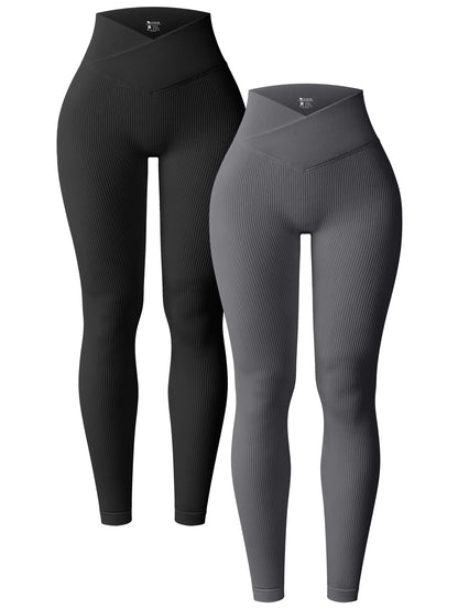 V-Shaped Waist Fitness Leggings for Women