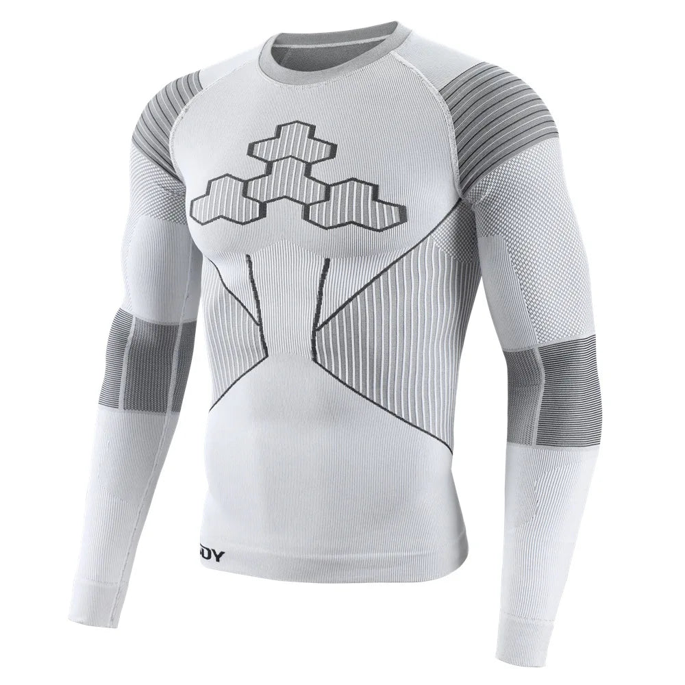 Men's Two-Piece Compression Sweater and Pants Set