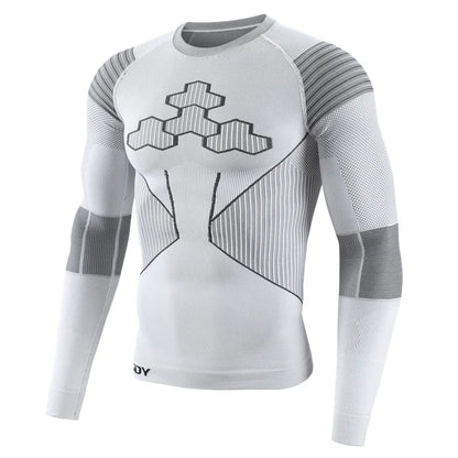 Men's Two-Piece Compression Sweater and Pants Set