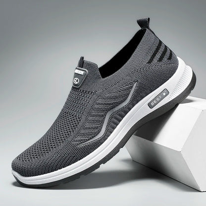 Lightweight Breathable Mesh Casual Shoes for Men - Non-Slip Design