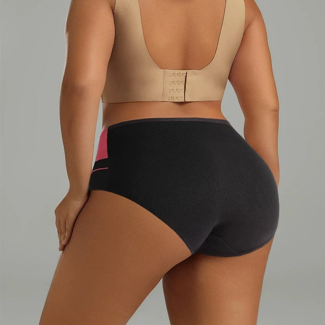 7-Piece High-Waist Body Shaper Cotton Briefs for Women, Slimming & Breathable