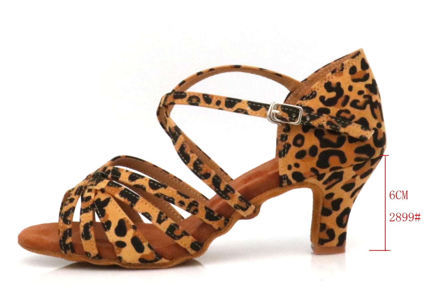 WUXIJIAO Women's Leopard Print High Heels – Stylish Animal Print Stilettos for Women