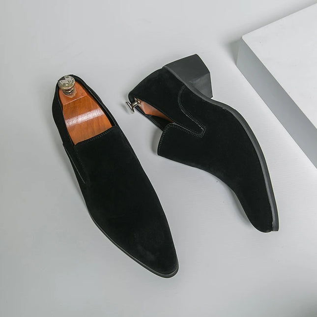 Men's Thick-Soled Loafers with Anti-Slip Sole