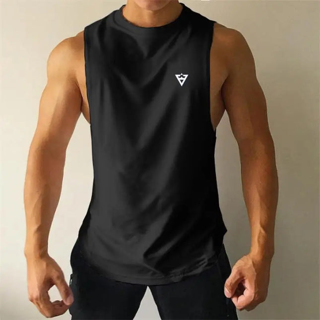 Men's Casual Fit Tank Top - Comfortable Fitness Sleeveless Shirt for Men