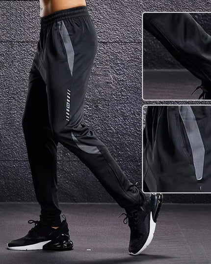 Men's Athletic Sweat Pants with Zipper Pockets