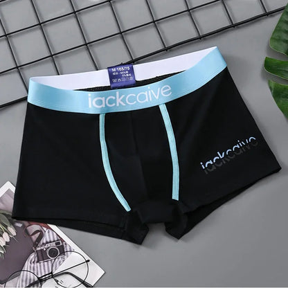 3-Pack Men's Cotton Boxer Briefs - Breathable & Comfortable - Mixed Colors