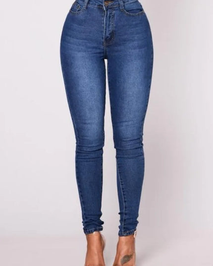 Botvotee Women's Skinny High-Waisted Pencil Jeans | Casual Slim Fit Denim for Women
