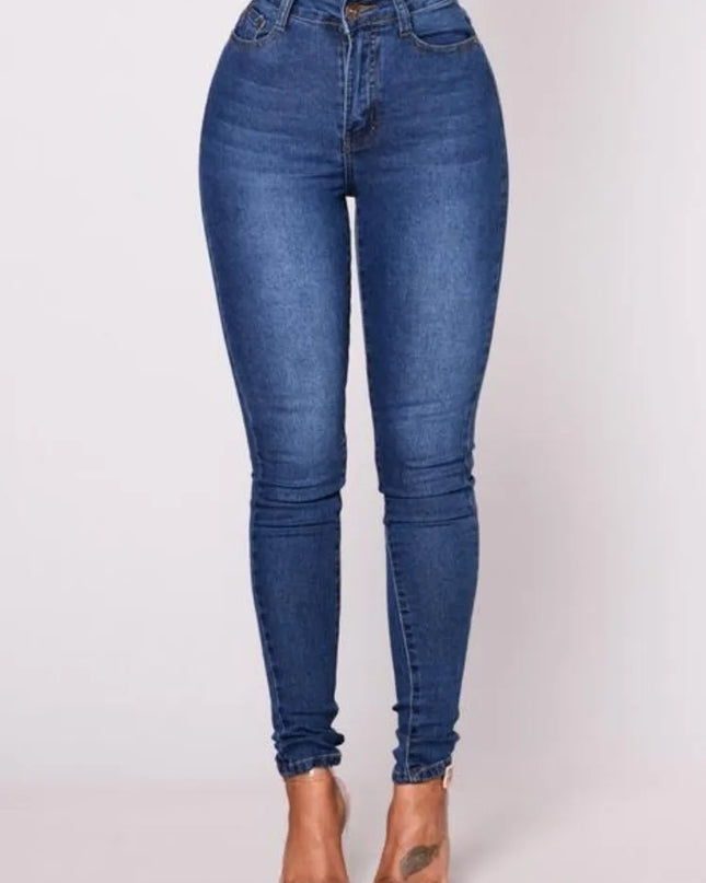 Botvotee Women's Skinny High-Waisted Pencil Jeans | Casual Slim Fit Denim for Women