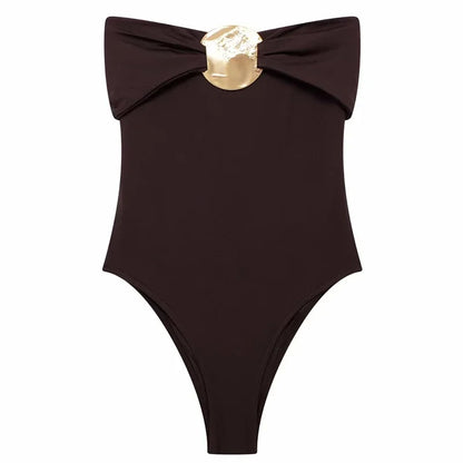 Women's Bow-Accent Bodysuit